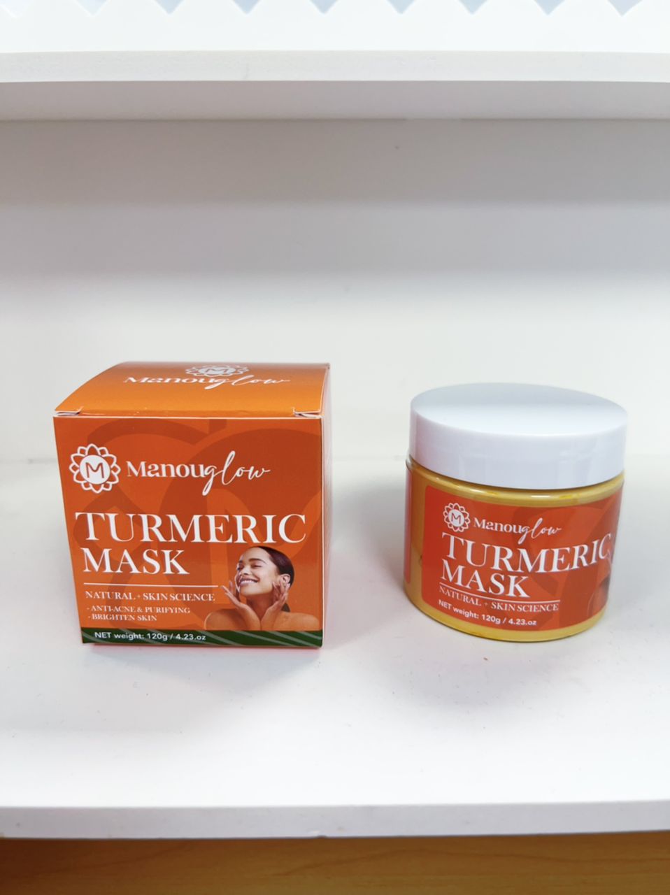 TURMERIC MASK - MANOUGLOW